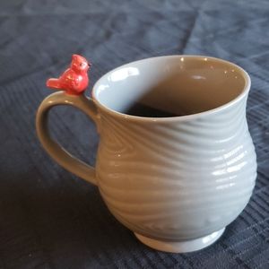 Temptations Mug with Red Bird.